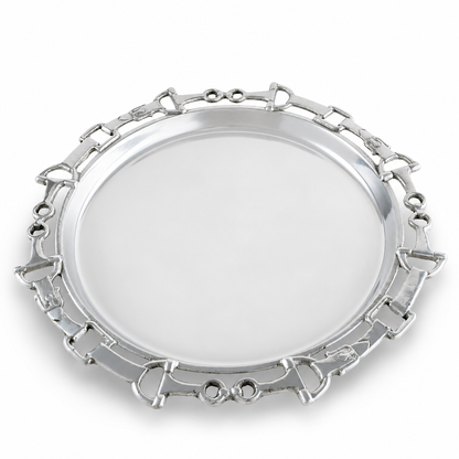 Arthur Court Designs - Equestrian Round Tray 12