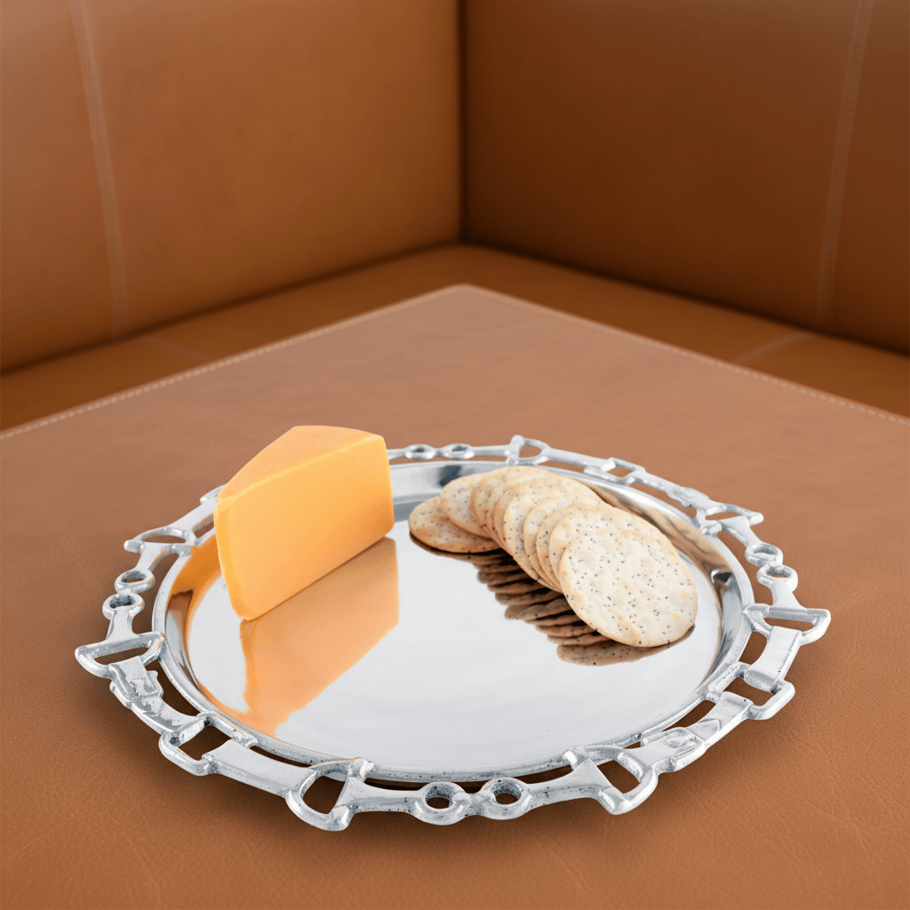 Arthur Court Designs - Equestrian Round Tray 12