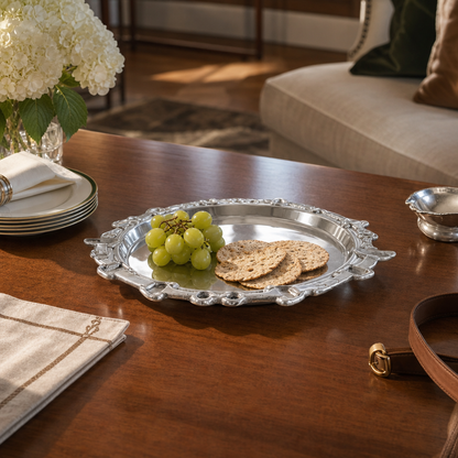 Arthur Court Designs - Equestrian Round Tray 12