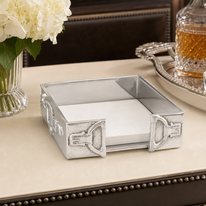 Arthur Court Designs - Equestrian Snaffle Accent Cocktail Napkin Box
