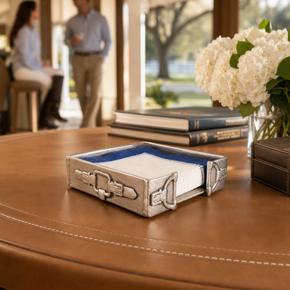 Arthur Court Designs - Equestrian Snaffle Accent Cocktail Napkin Box