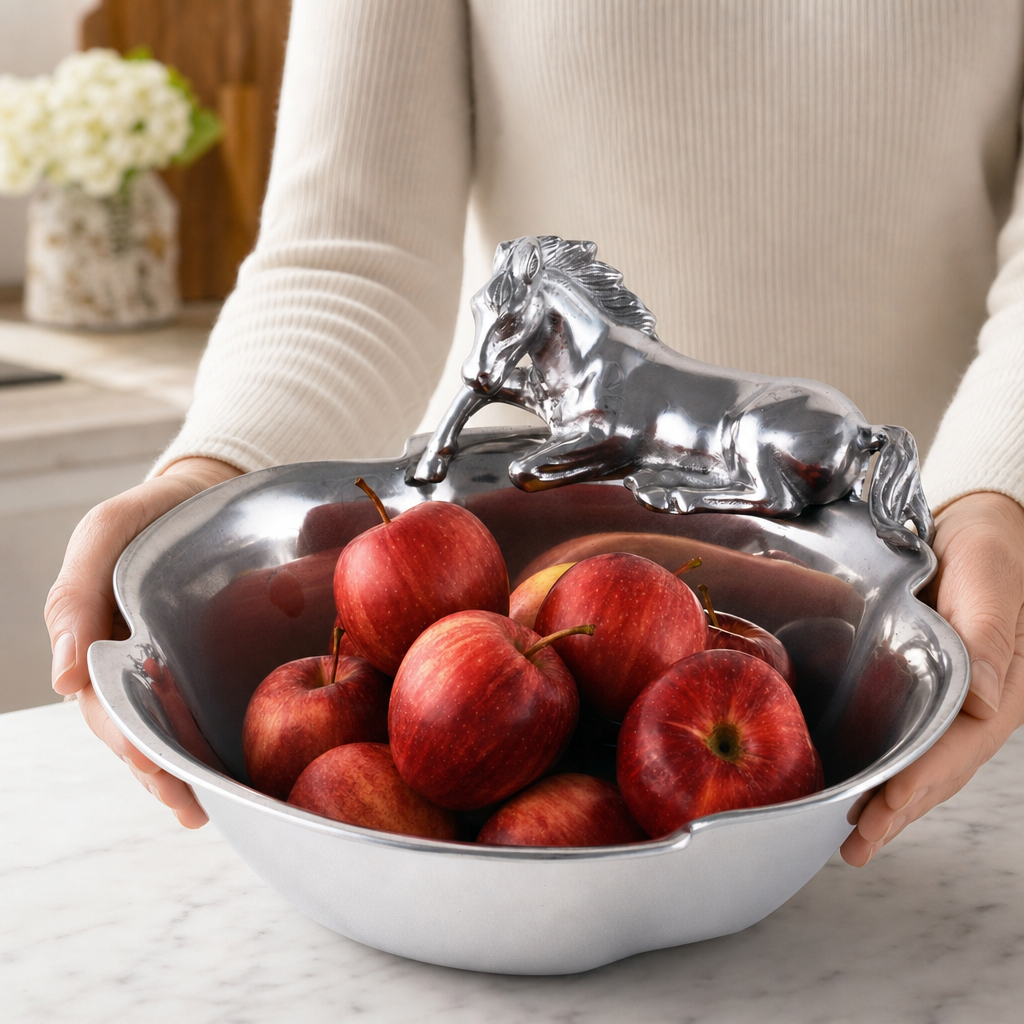 Arthur Court Designs - Horse 12-1 - 2 Bowl