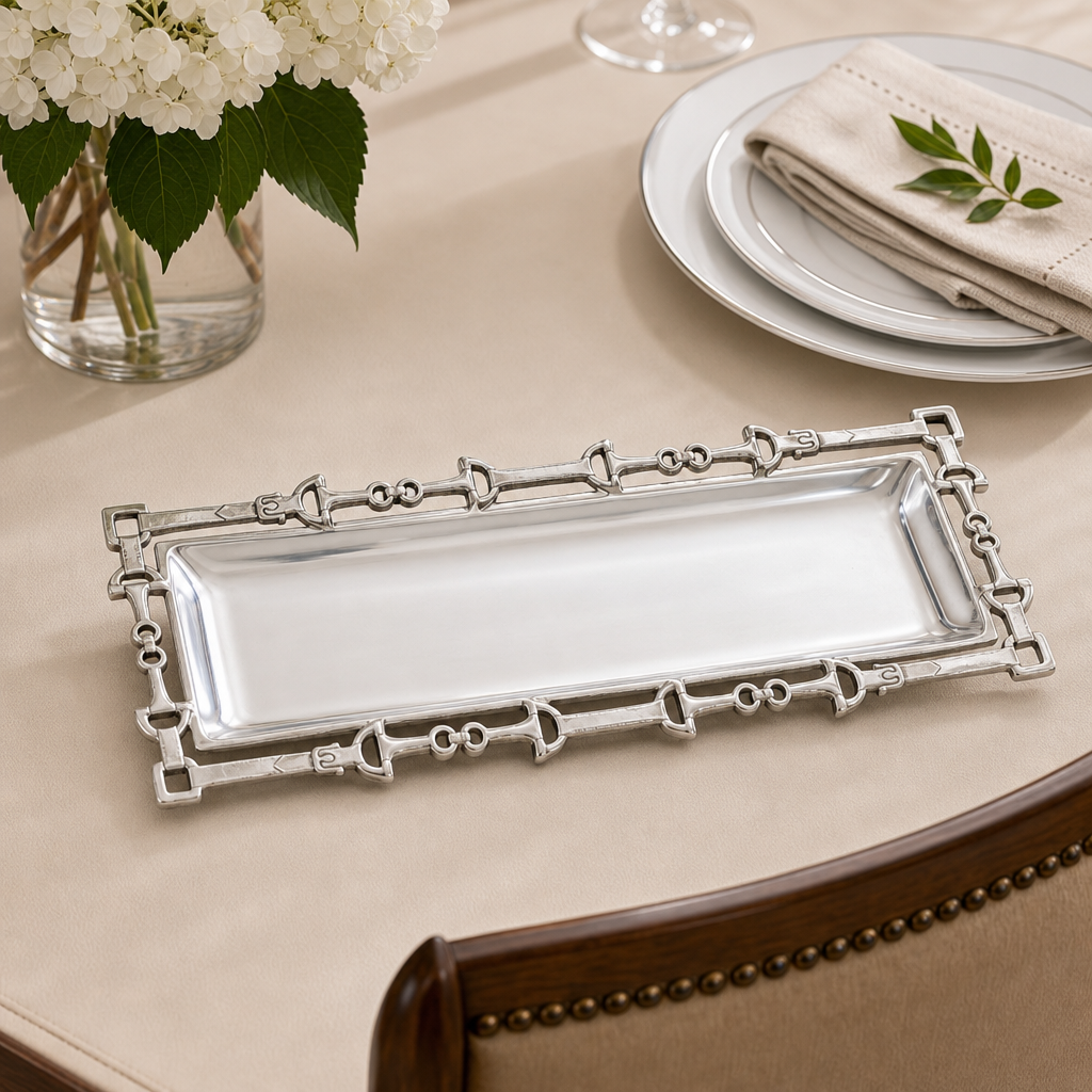 Arthur Court Designs - Equestrian Oblong W/Openwork