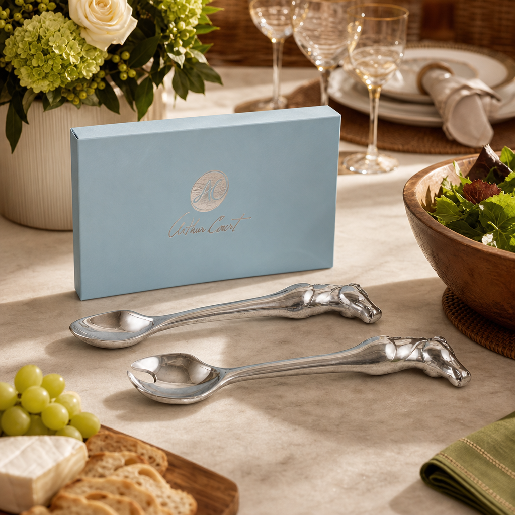 Arthur Court Designs - Horse Figural Serving Set-Set - 2