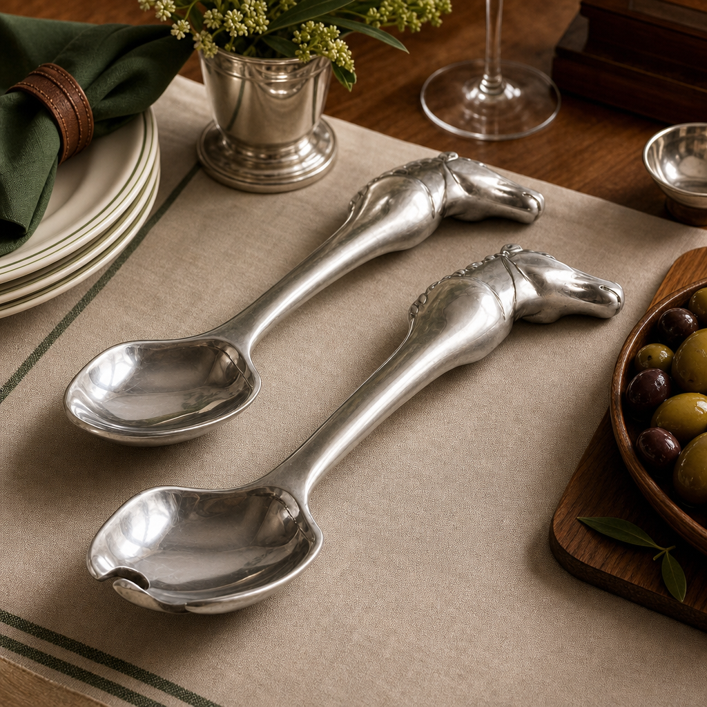 Arthur Court Designs - Horse Figural Serving Set-Set - 2