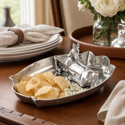 Arthur Court Designs - Horse Figural Chip and Dip