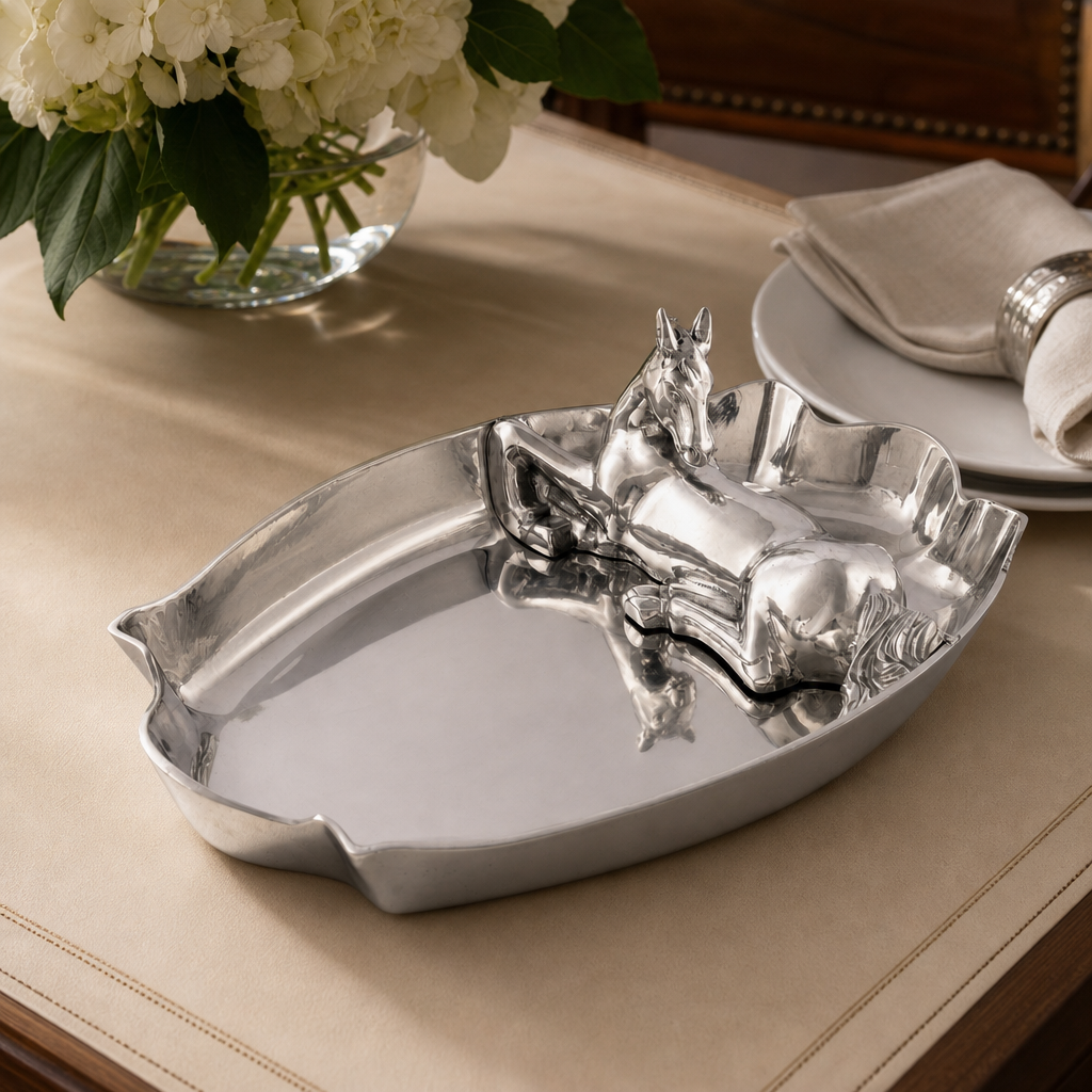 Arthur Court Designs - Horse Figural Chip and Dip