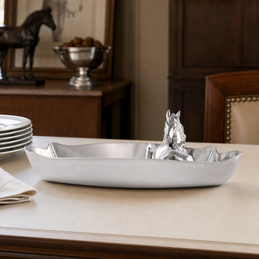 Arthur Court Designs - Horse Figural Chip and Dip
