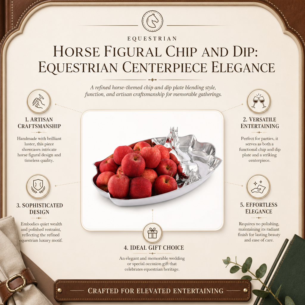 Arthur Court Designs - Horse Figural Chip and Dip