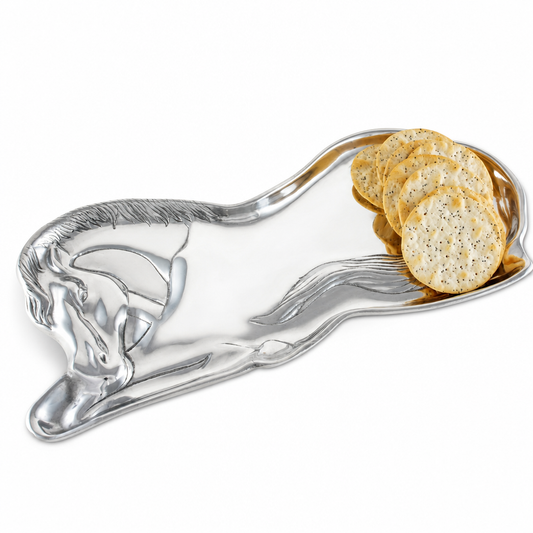 Arthur Court Designs - Horse Figural 6X12 Tray