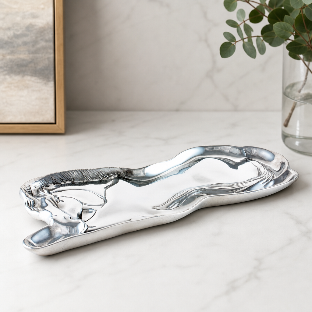 Arthur Court Designs - Horse Figural 6X12 Tray
