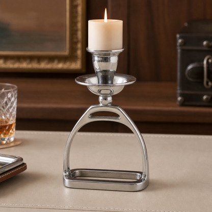 Arthur Court Designs - Equestrian Stirrup Candlestick