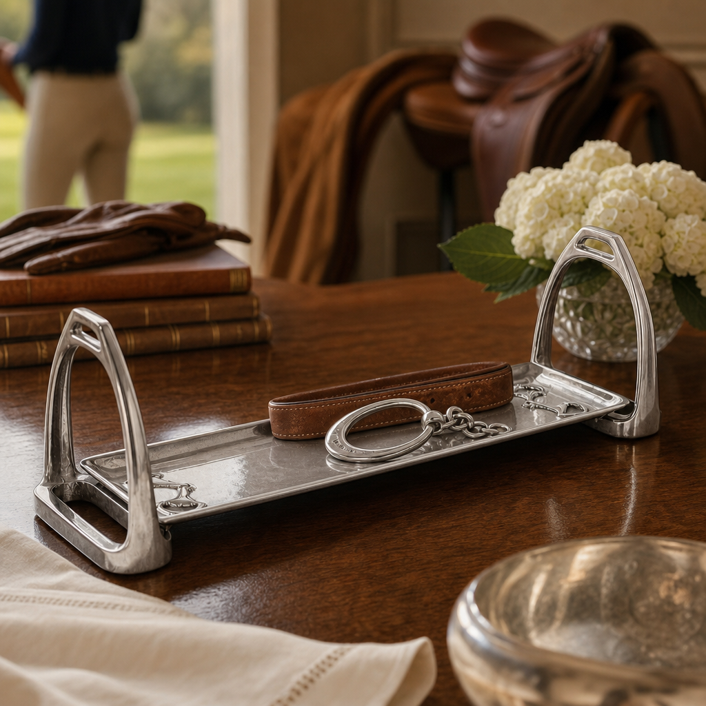 Arthur Court Designs - Equestrian Stirrup Tray - Small