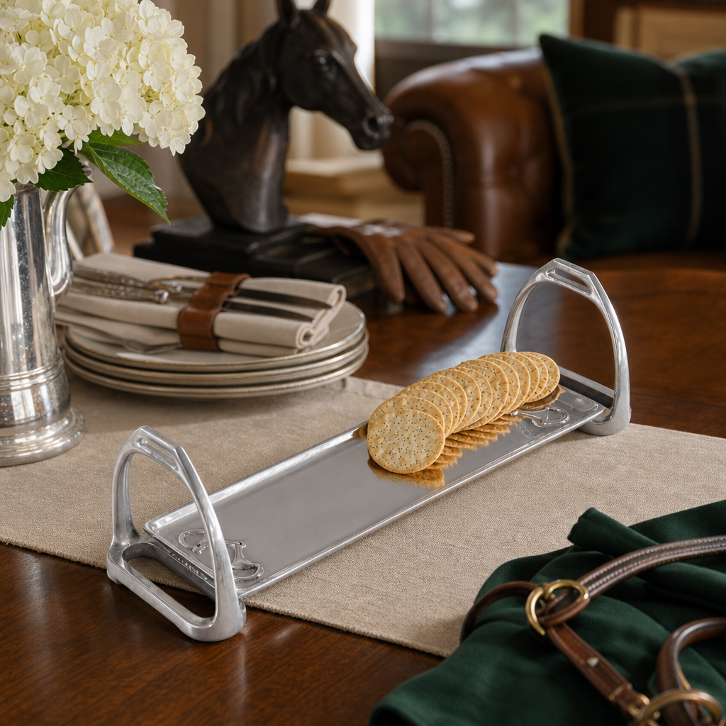 Arthur Court Designs - Equestrian Stirrup Tray - Small