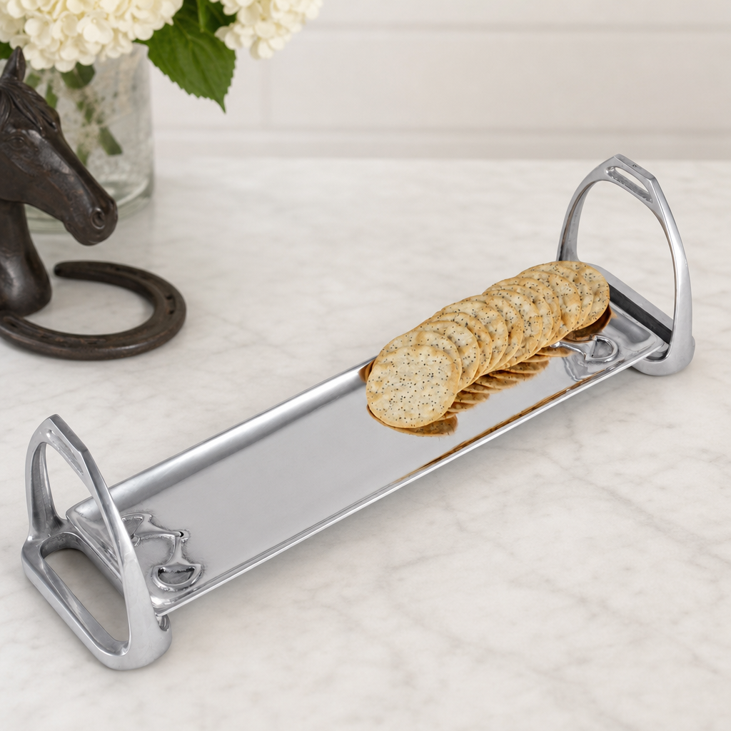 Arthur Court Designs - Equestrian Stirrup Tray - Small