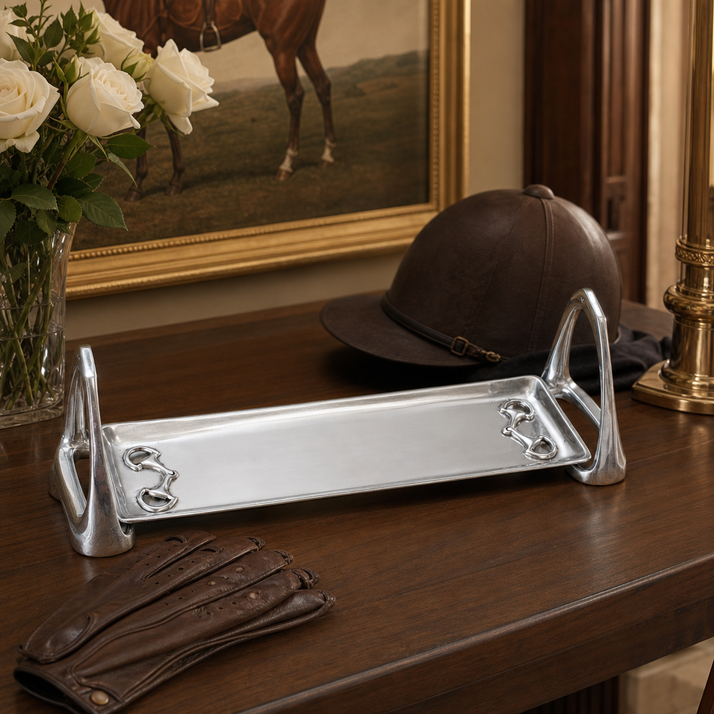 Arthur Court Designs - Equestrian Stirrup Tray - Small