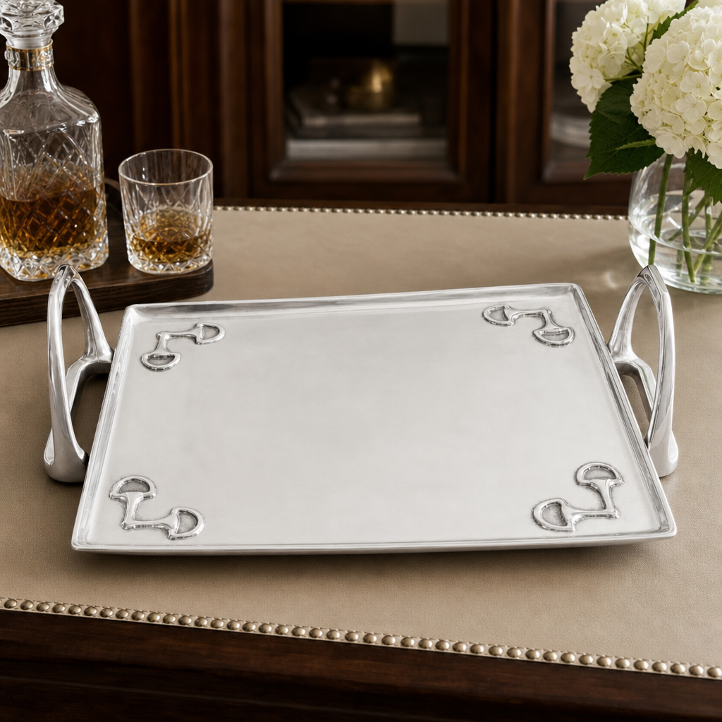 Arthur Court Designs - Equestrian Stirrup Tray - Large
