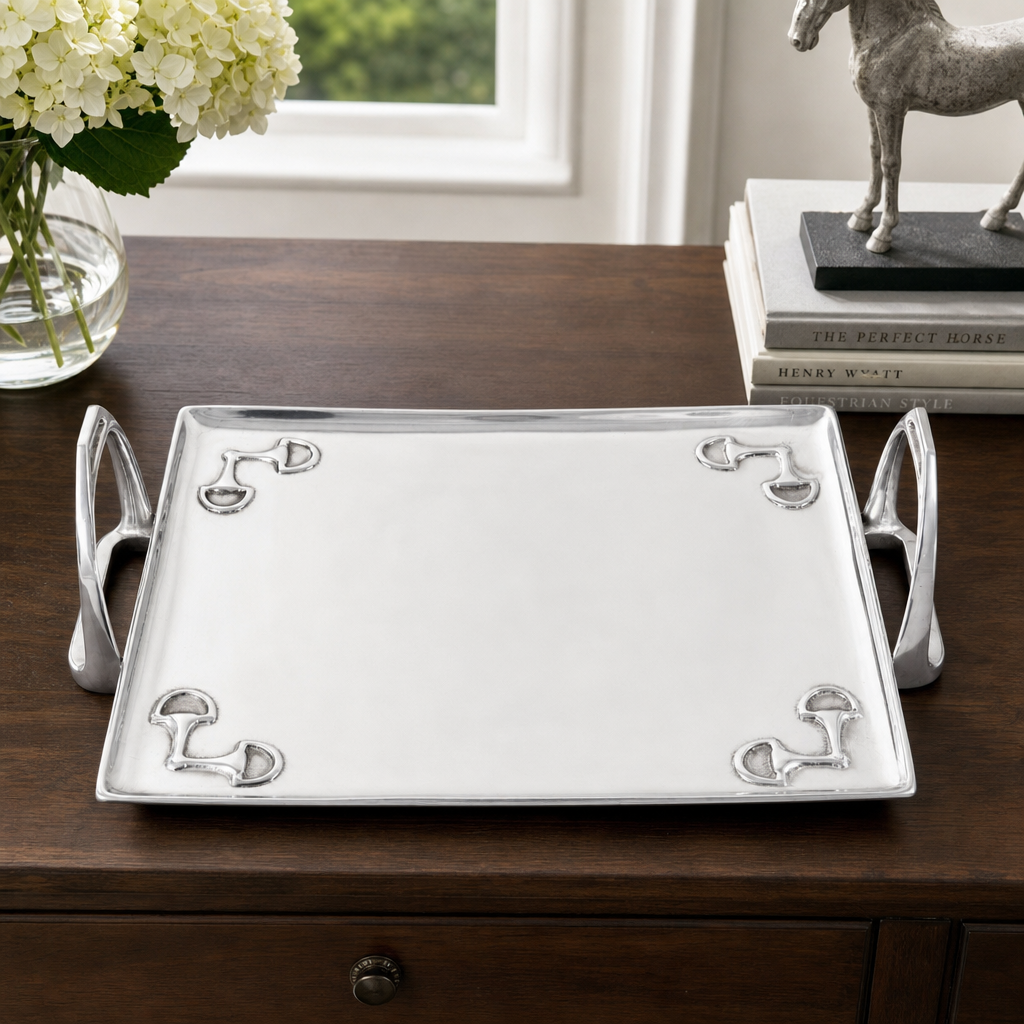 Arthur Court Designs - Equestrian Stirrup Tray - Large