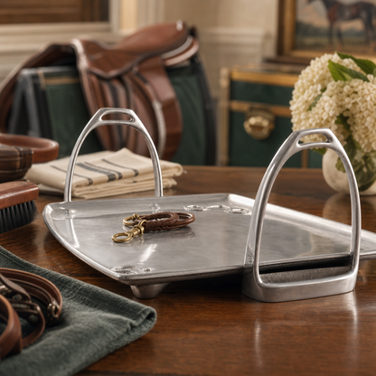 Arthur Court Designs - Equestrian Stirrup Tray - Large