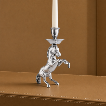 Arthur Court Designs - Rearing Horse Candlestick