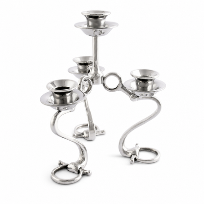 Arthur Court Deisgns - Equestrian Bit Four Light Candlestick