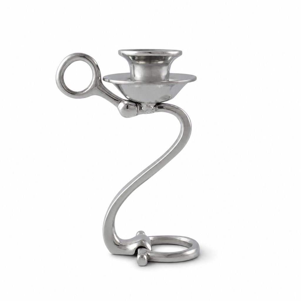 Arthur Court Designs - Equestrian Bit Single Candlestick