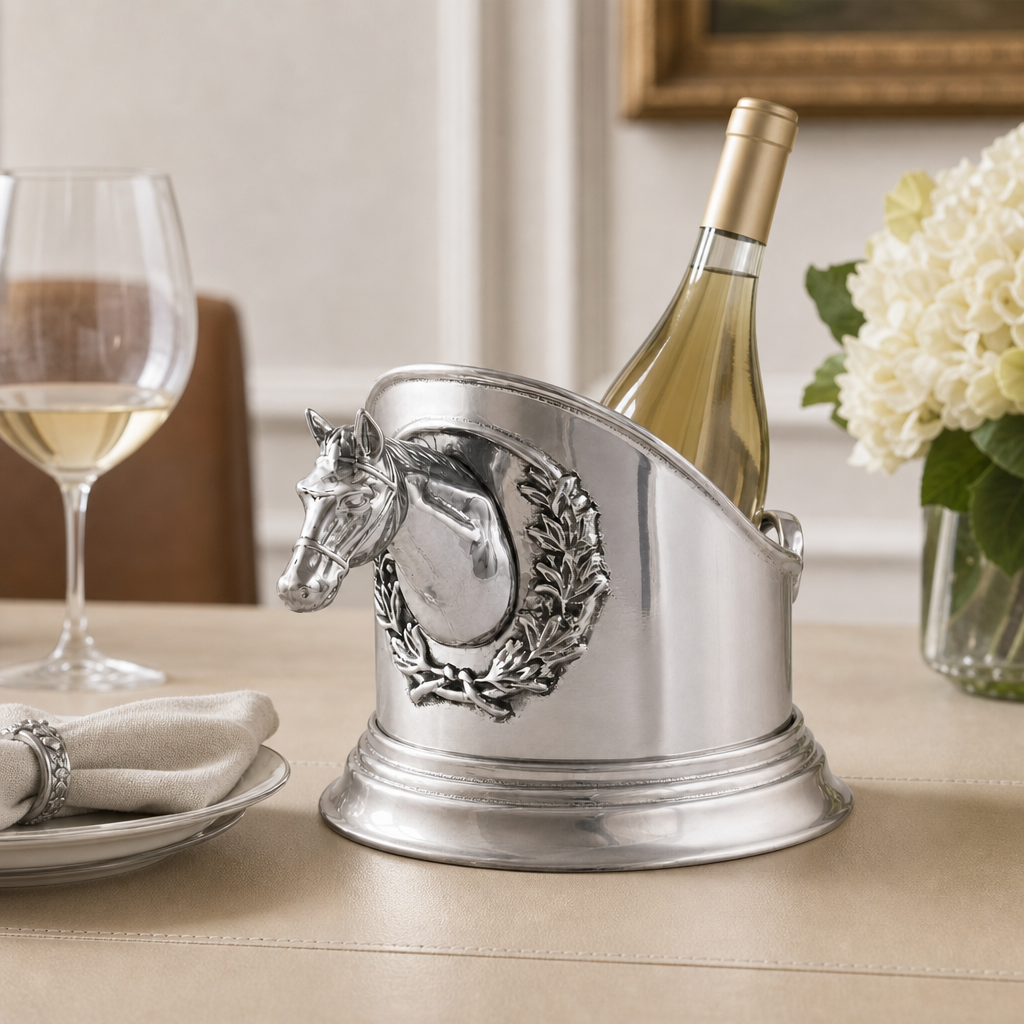 Arthur Court Designs - Wine Caddy - Horse Head