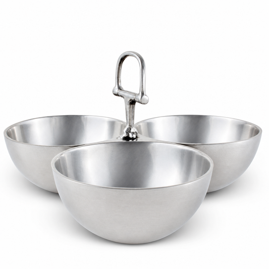 Arthur Court Designs - Equestrian Bit 3 Nut Bowl