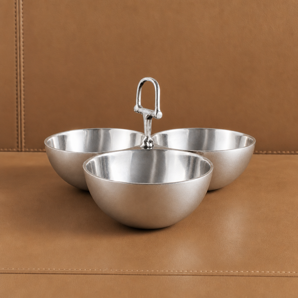 Arthur Court Designs - Equestrian Bit 3 Nut Bowl