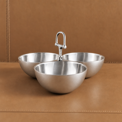 Arthur Court Designs - Equestrian Bit 3 Nut Bowl