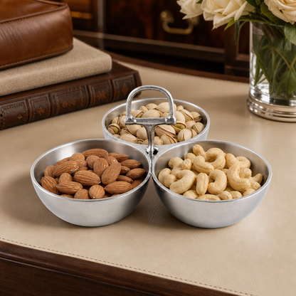 Arthur Court Designs - Equestrian Bit 3 Nut Bowl