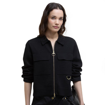 Barbour Women's Alma Knitted Zip Through Cardigan