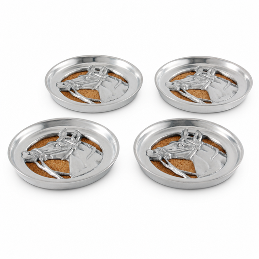 Arthur Court Designs - Equestrian Drink Coaster Set of 4