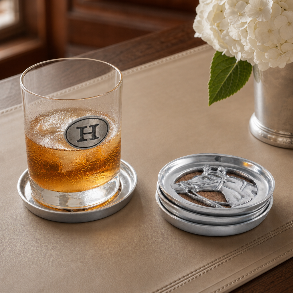 Arthur Court Designs - Equestrian Drink Coaster Set of 4