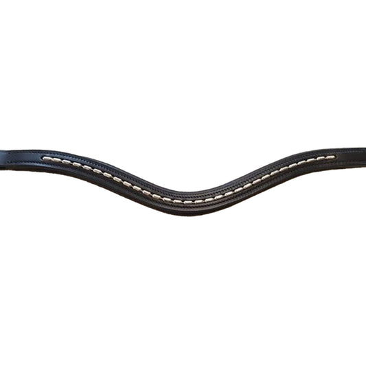 Red Barn by KL Select Curved Topline Browband