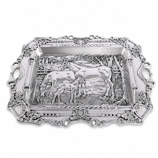 Arthur Court Designs - Grazing Horses Parlor Tray