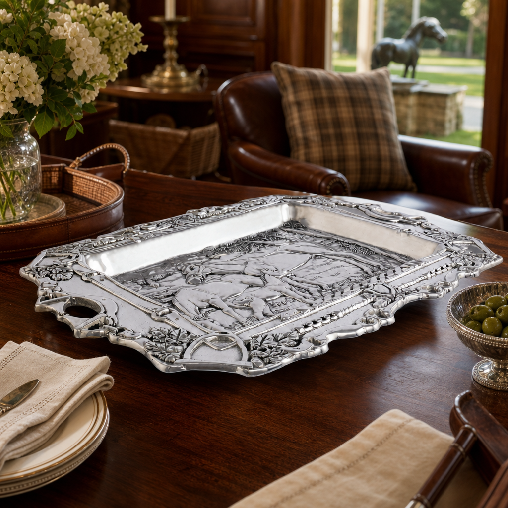 Arthur Court Designs - Grazing Horses Parlor Tray