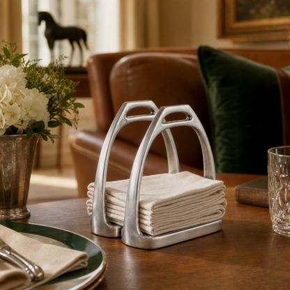 Arthur Court Designs - Equestrian Stirrup Napkin Holder