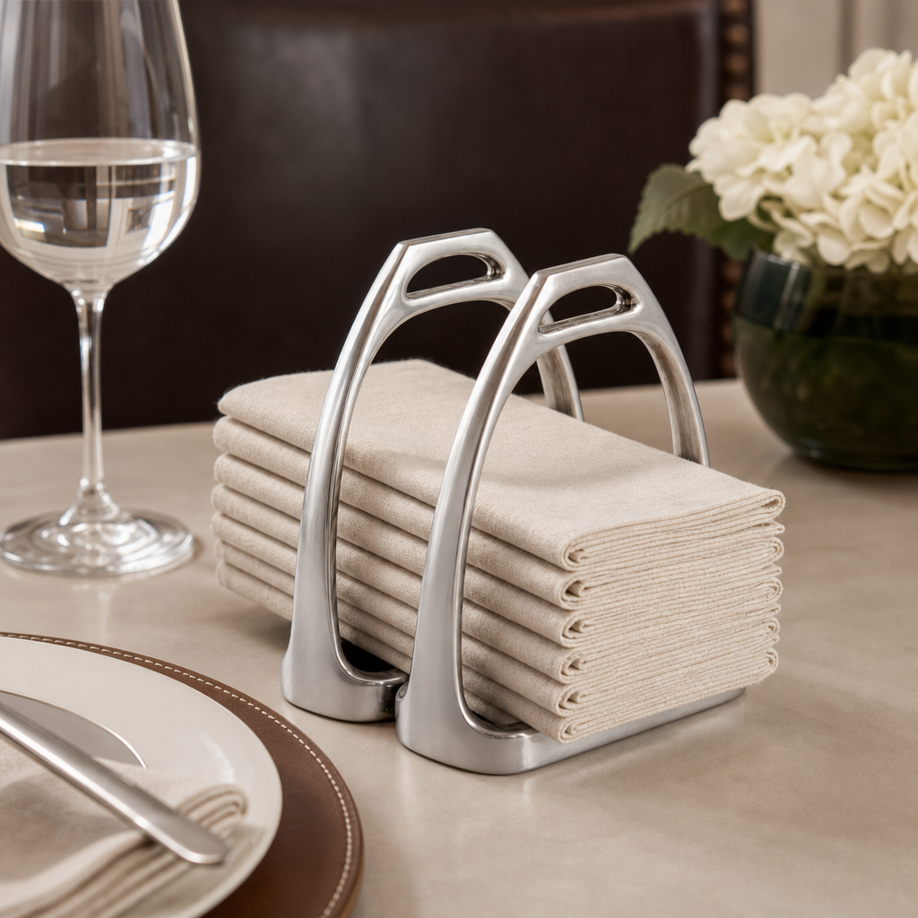 Arthur Court Designs - Equestrian Stirrup Napkin Holder
