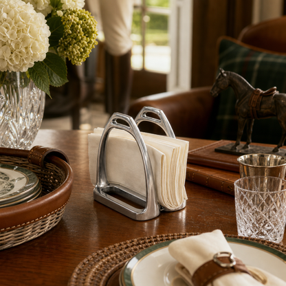 Arthur Court Designs - Equestrian Stirrup Napkin Holder