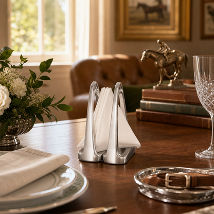 Arthur Court Designs - Equestrian Stirrup Napkin Holder