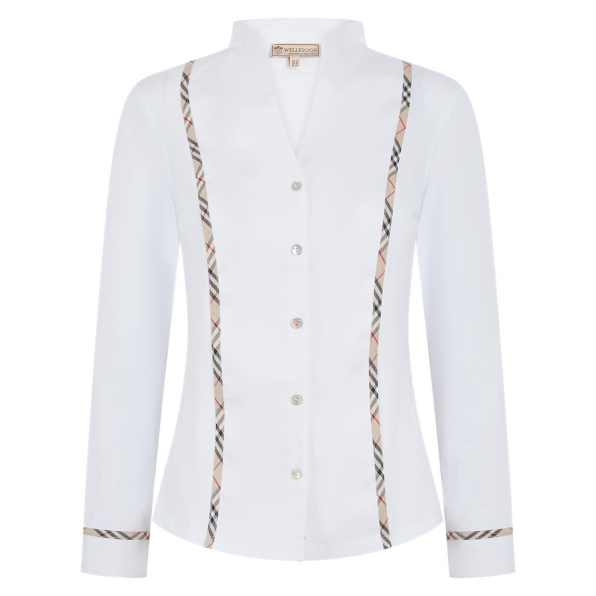 Welligogs Women's Kate Burgundy Check Shirt