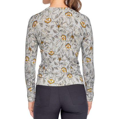 Kastel Dove Vintage Jacobean Crewneck Sweater