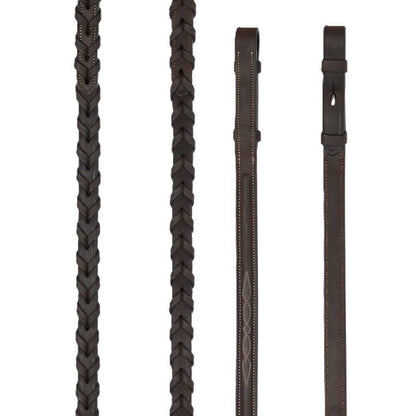 LeMieux Hunter Laced Reins with Stitching