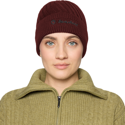 Samshield Women's Izia Beanie, plum, front view