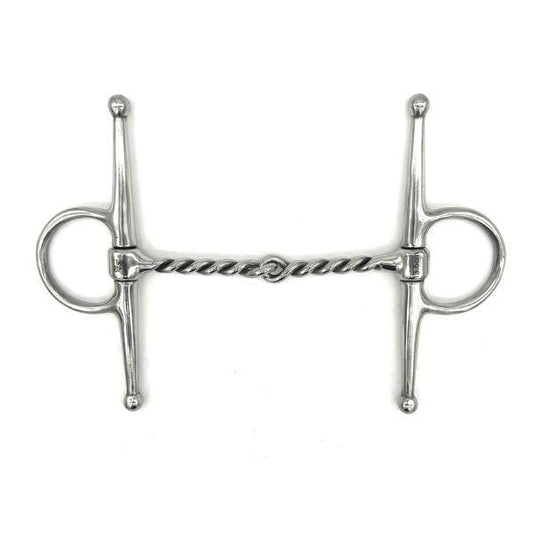 Jake Adams Twisted Wire Full Cheek Bit