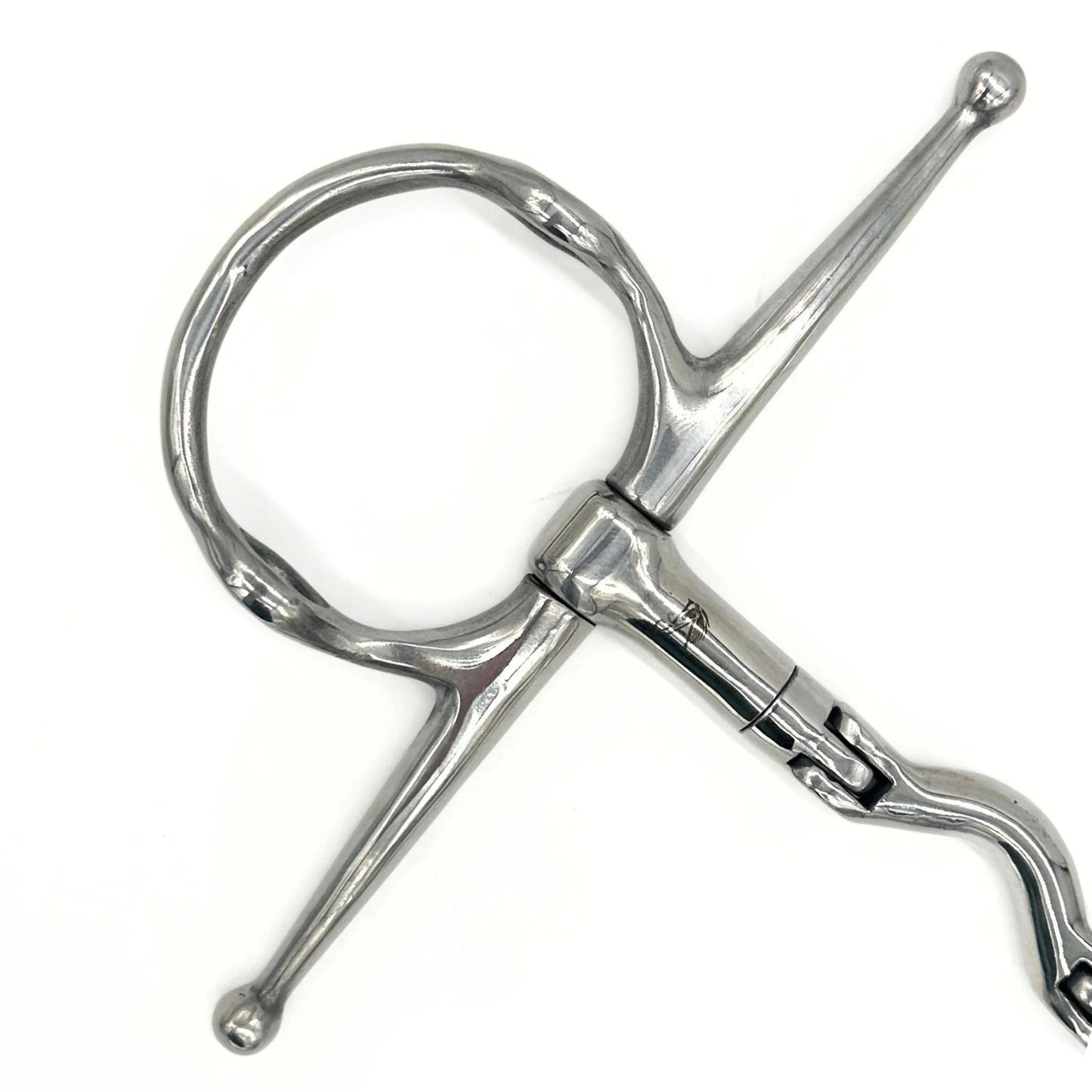 Jake Adams Swivel Port Hinge Nelson Gag Bit