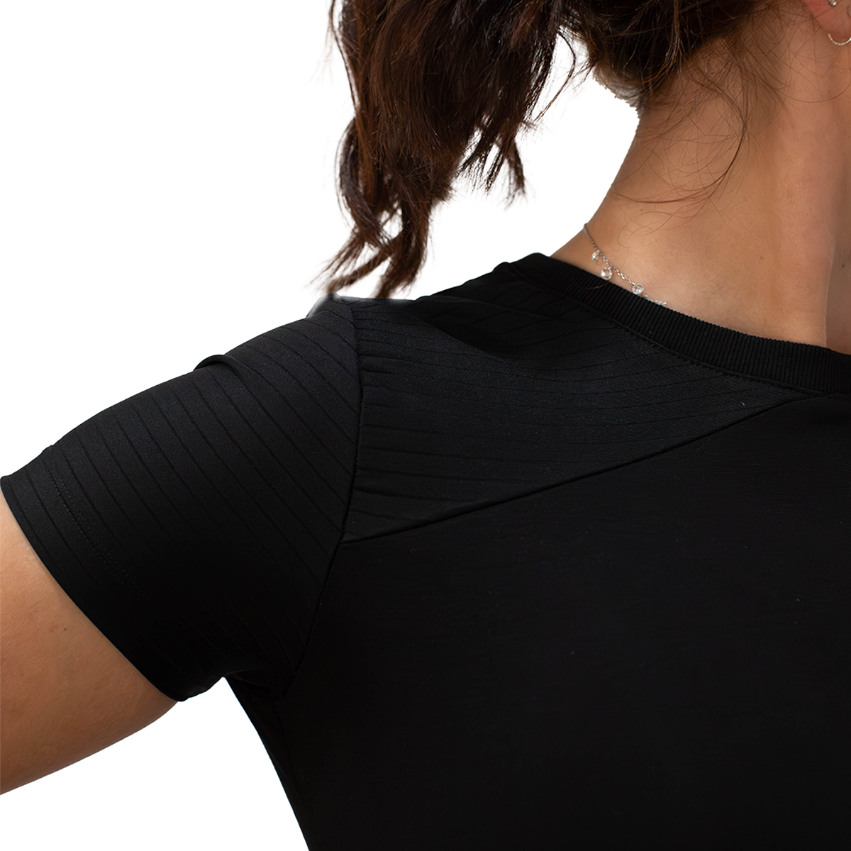 EGO7 Women's Ribbed Short Sleeve Top - Sale