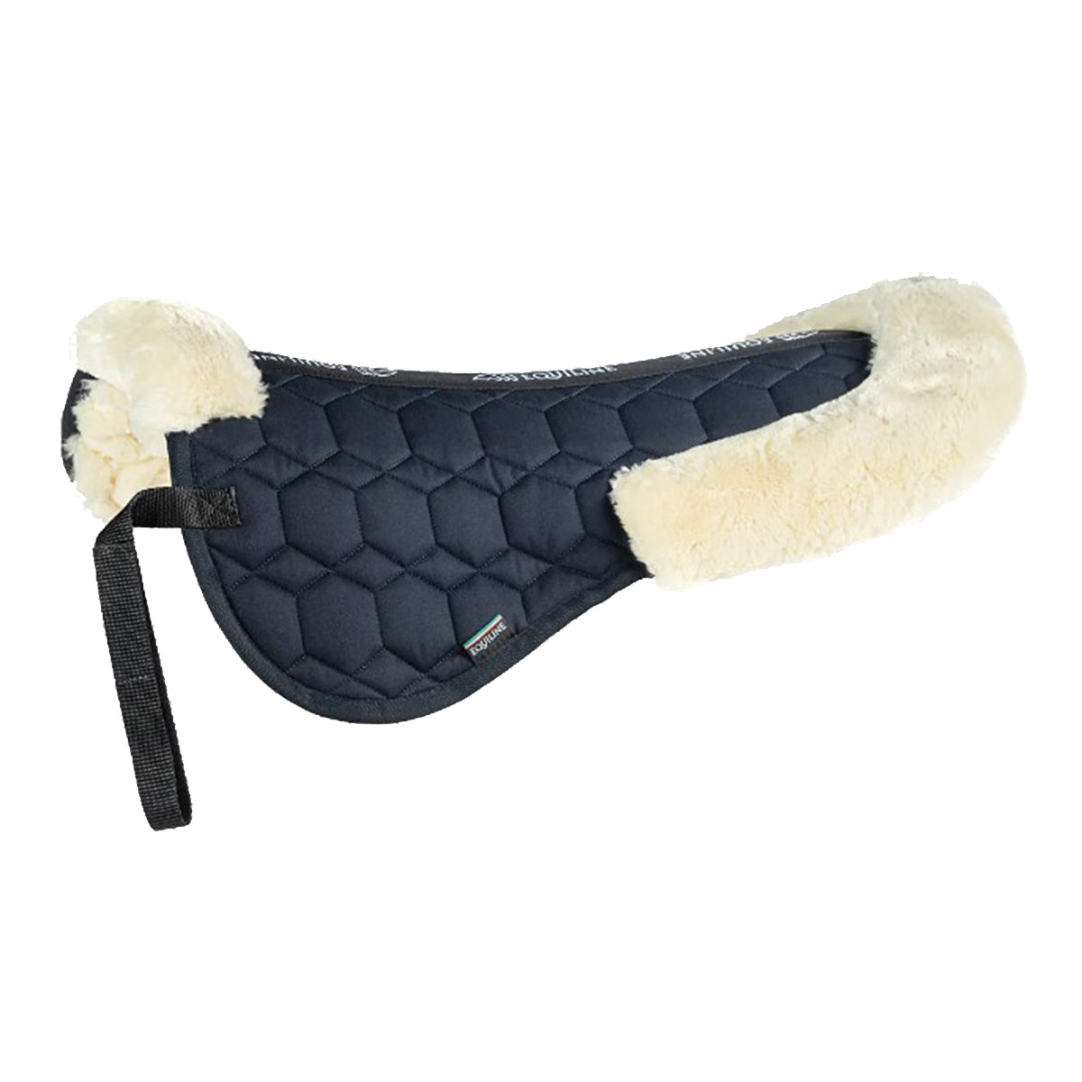 Equiline Cloud Synthetic Sheepskin Half Pad Farm House Tack