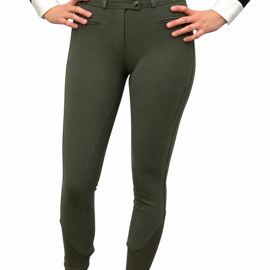 Samshield Women's Chloe Crystal Knee Grip Breech